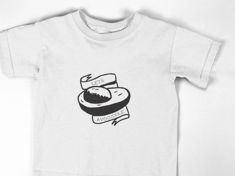 Hipster avocuddle tee
