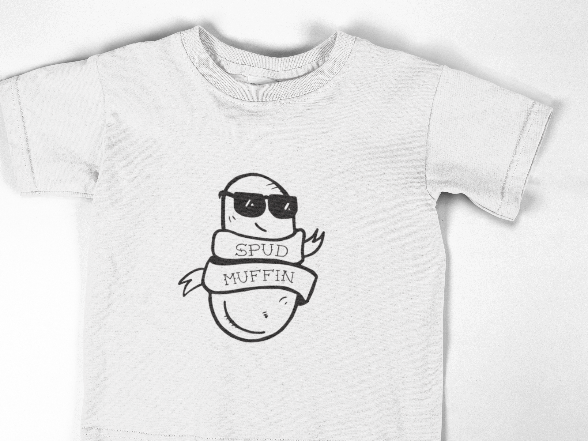 Hipster spud muffin tee
